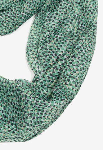 Cassandra Accessoires Tube Scarf 'Punti' in Green