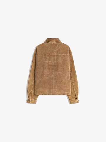 Bershka Between-season jacket in Brown