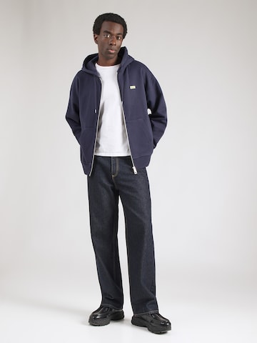 HUGO - Sudadera con cremallera 'Nardimez' en azul