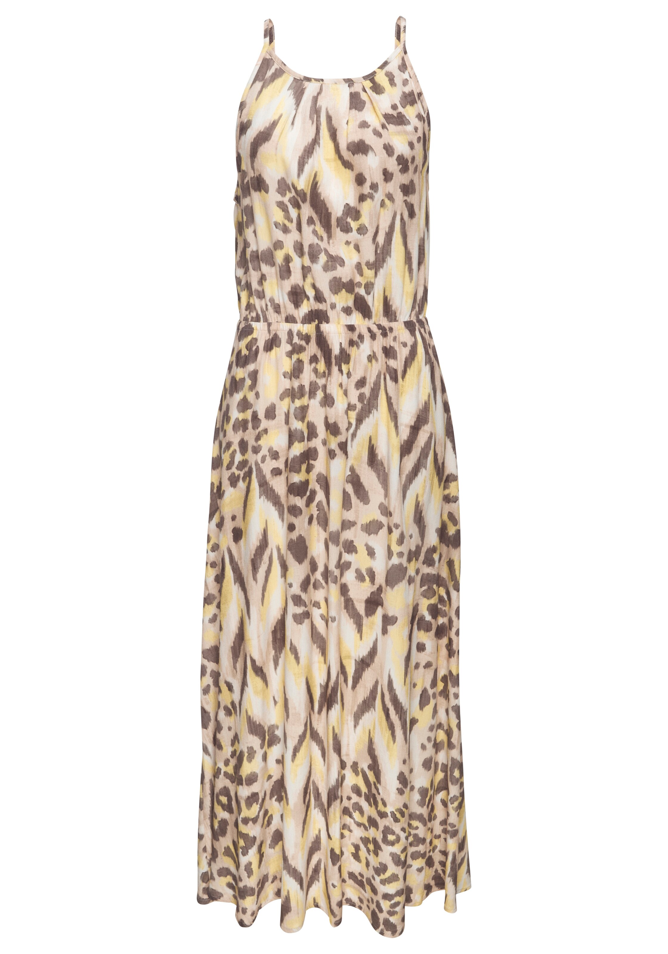 LASCANA Kleid in Beige: Vorderseite