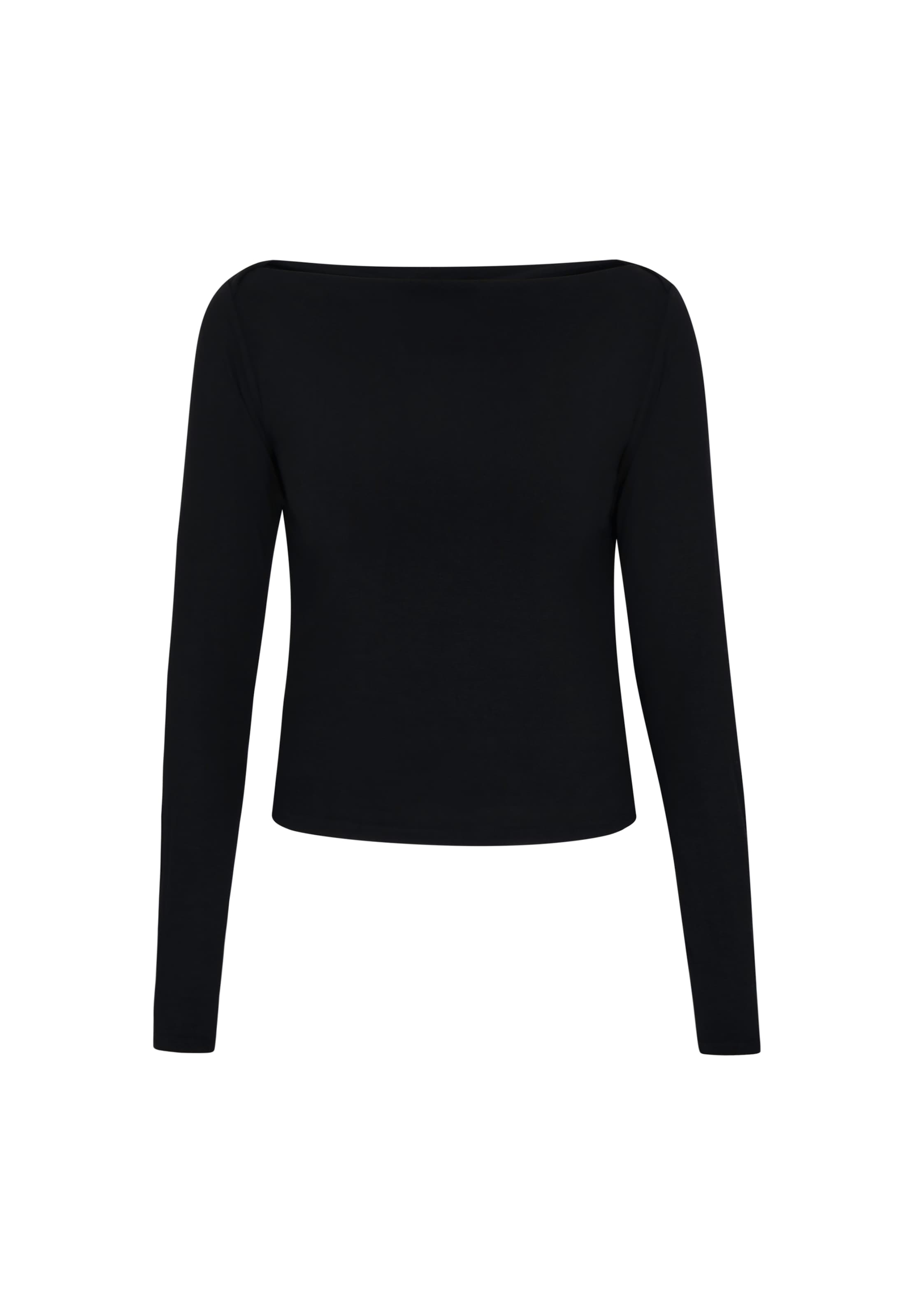 usha BLACK LABEL - Camiseta en negro: frente