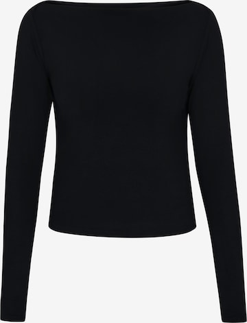 usha BLACK LABEL - Camiseta en negro: frente