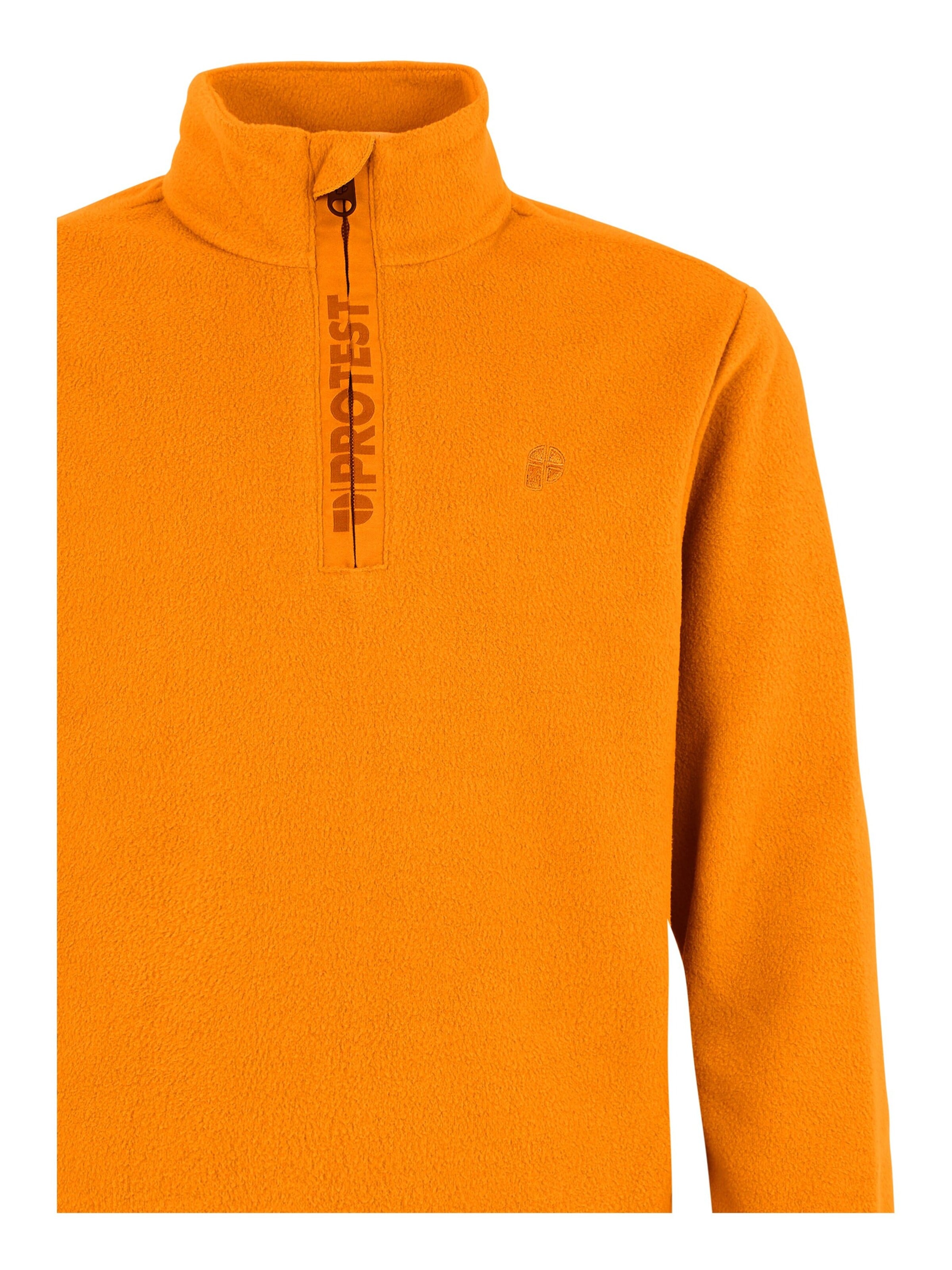 PROTEST Athletic Sweatshirt 'Reperfecty JR' in Yellow