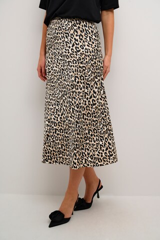 Kaffe Skirt 'Jasmina' in Beige