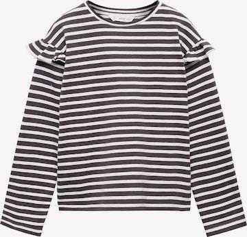 T-Shirt 'LINA' MANGO KIDS en gris : devant