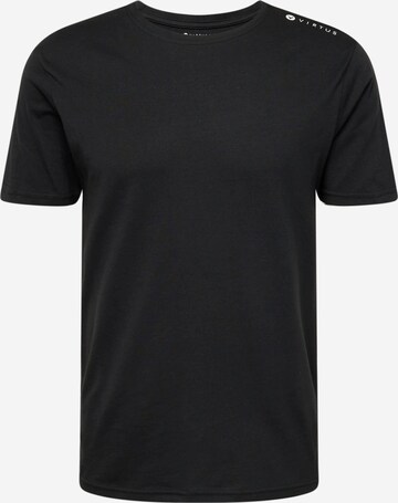 Virtus Performance Shirt 'Vaidaw' in Black: front