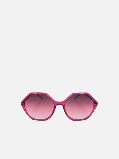 HUGO BOSS Zonnebril 'Hugo Boss BOSS 1585/S Grey 56/18/140 Women Sunglasses' in 56 in de kleur Rood, Productweergave