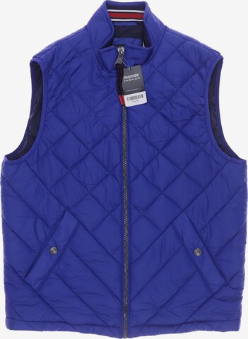 Walbusch Vest in M-L in Blue: front