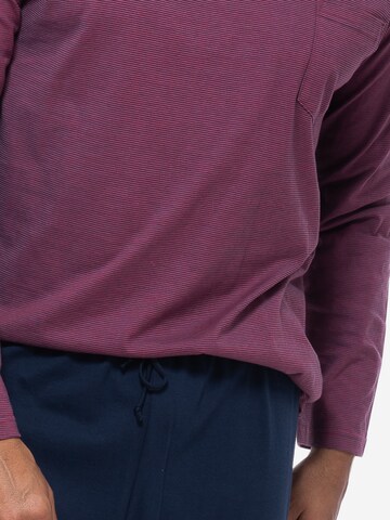 Ammann Pyjama lang 'Night & Home Cotton' in Mischfarben