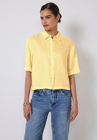 Street One Studio Bluse in Gelb: Vorderseite