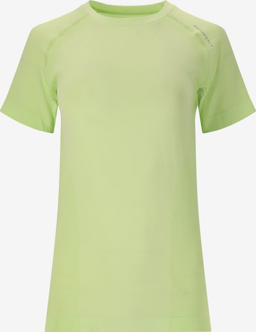 ENDURANCE Functioneel shirt 'HALEN' in Groen: voorkant