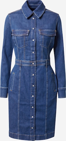 7 for all mankind Shirt Dress 'Yesterday' in Blue: front