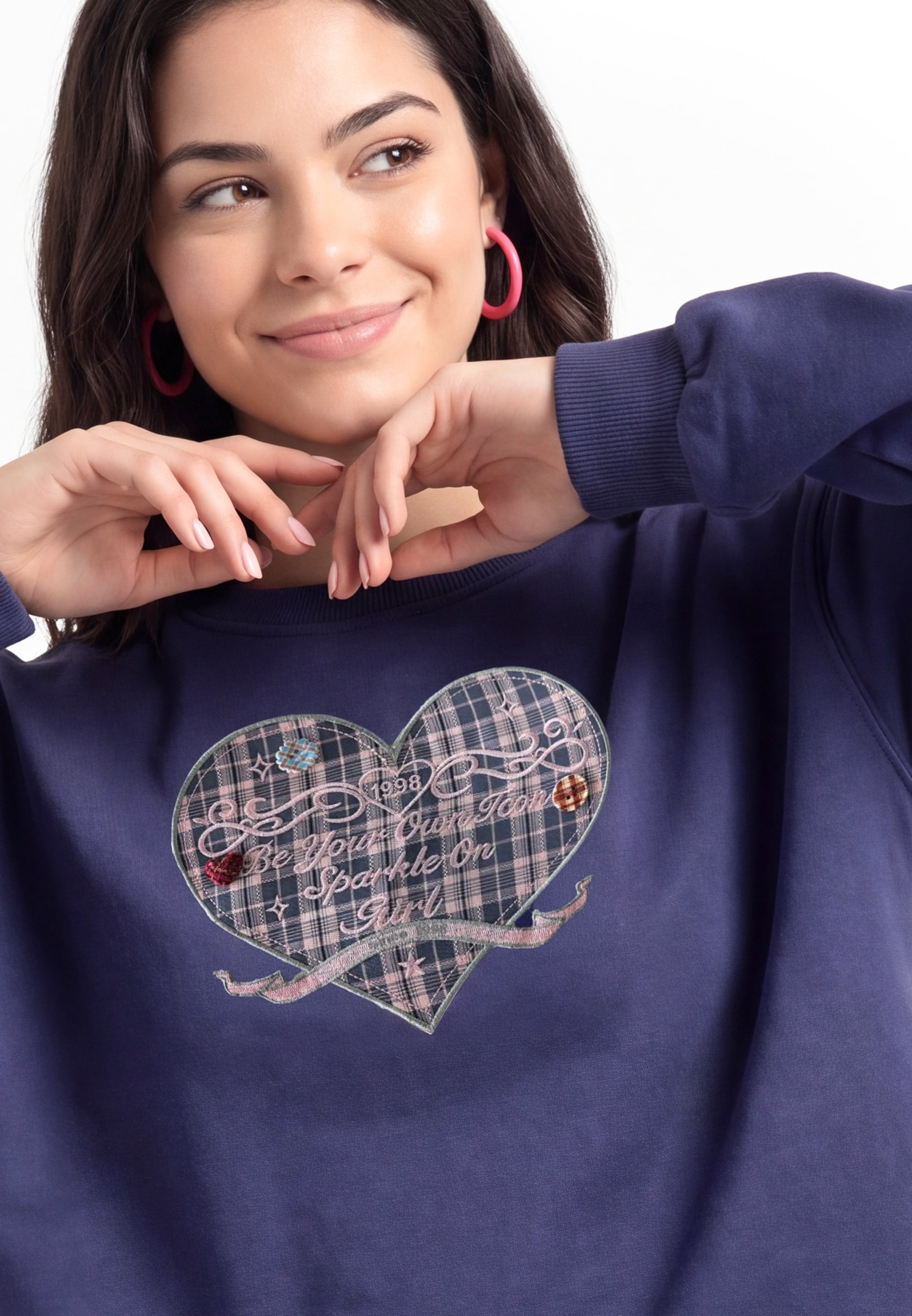 MYMO - Sweatshirt em azul