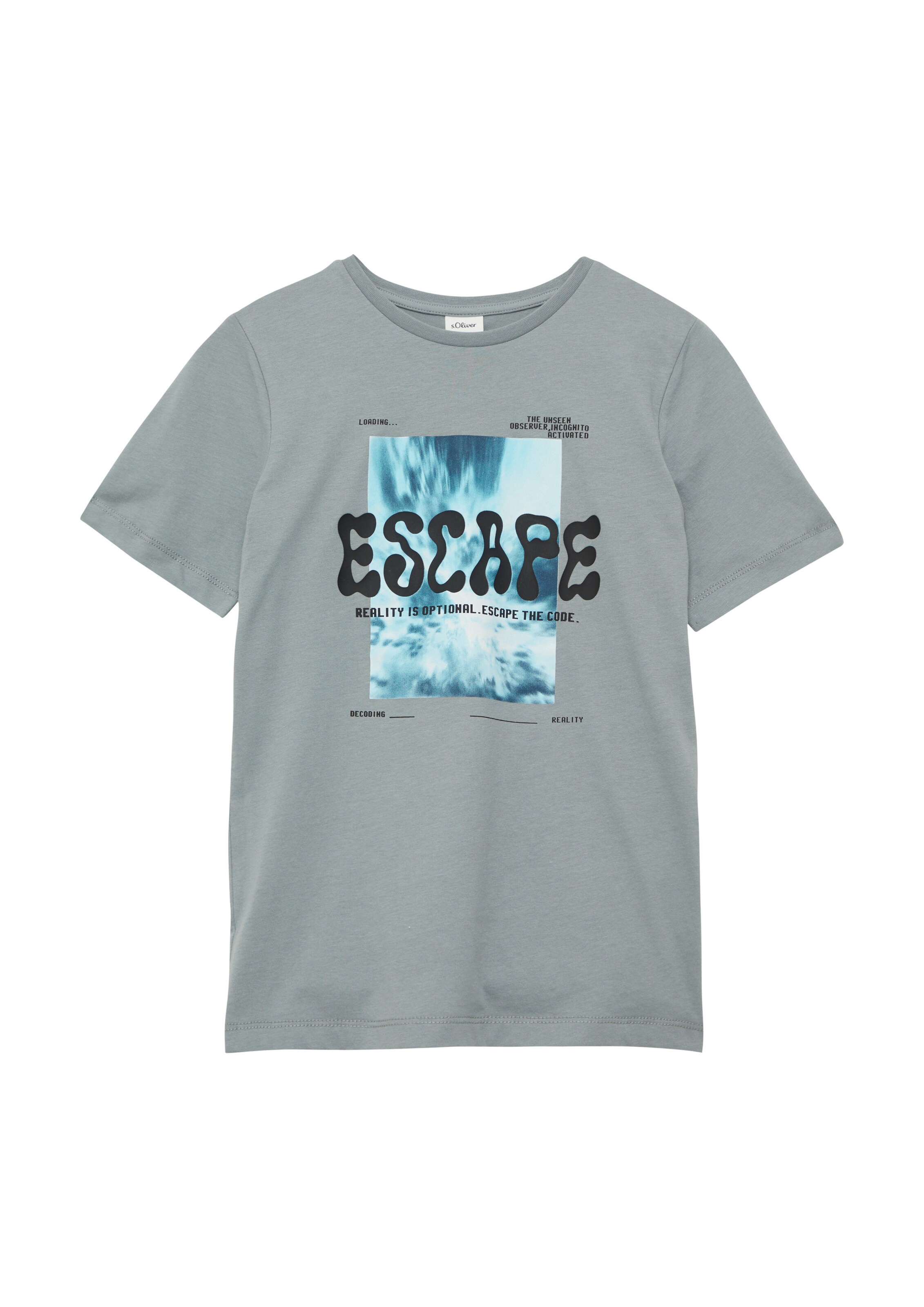 s.Oliver Shirt in Grau: Vorderseite