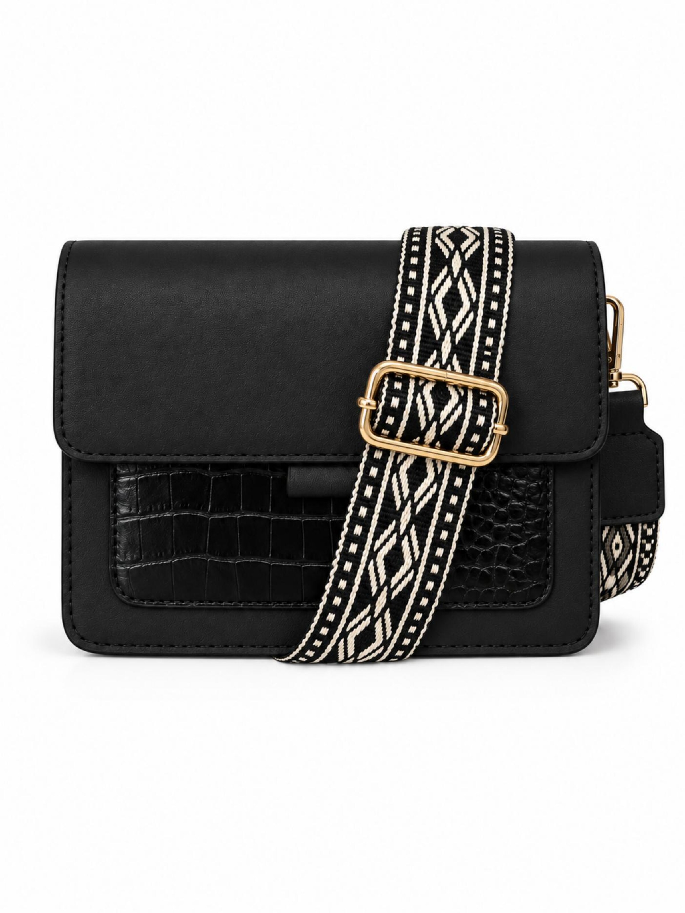 It's a Daily Fashion Schoudertas 'Crossbody bag 'Jill'' in Zwart: voorkant