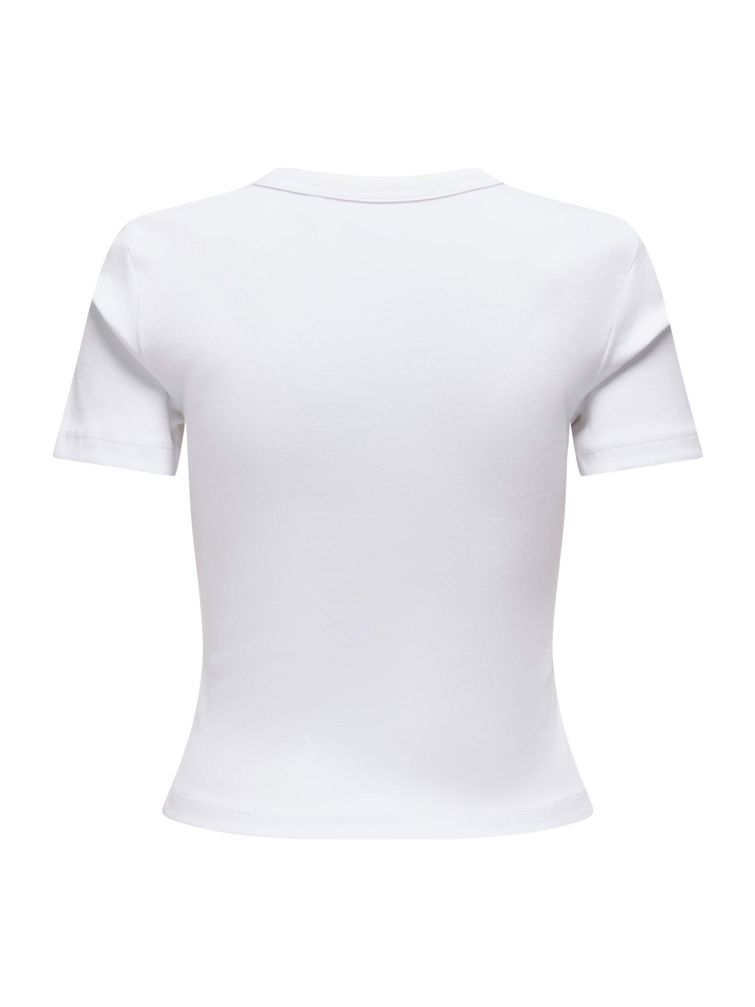 balts ONLY T-Krekls 'ONLVAL'