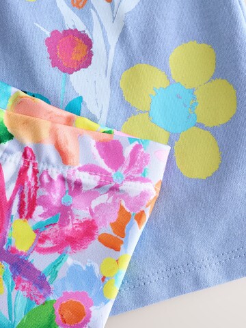 Next T-Shirt und Radlershorts in Blau
