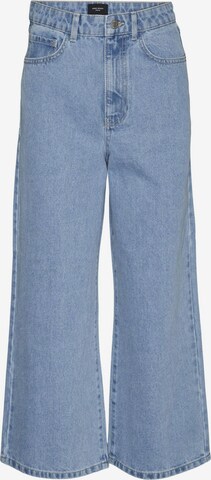 VERO MODA Wide leg Jeans 'KATHY' in Blauw: voorkant