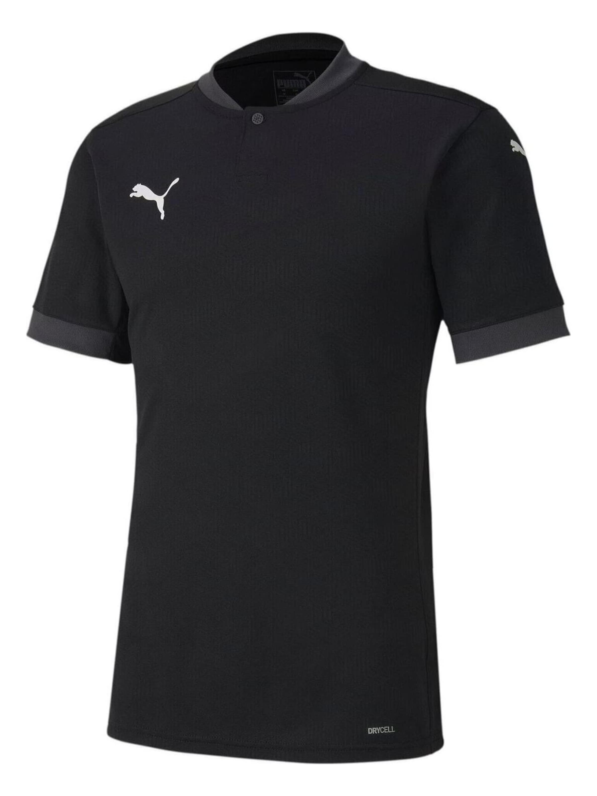 PUMA Shirt‌‌‌‌‌‌‌‌ in Schwarz: Vorderseite