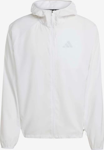 Giacca per l'allenamento 'Adi365 Running Essentials' di ADIDAS PERFORMANCE in bianco: frontale
