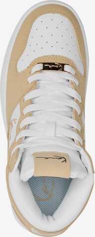 Sneaker alta di Karl Kani in marrone