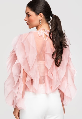 Ombre Blouse in Pink