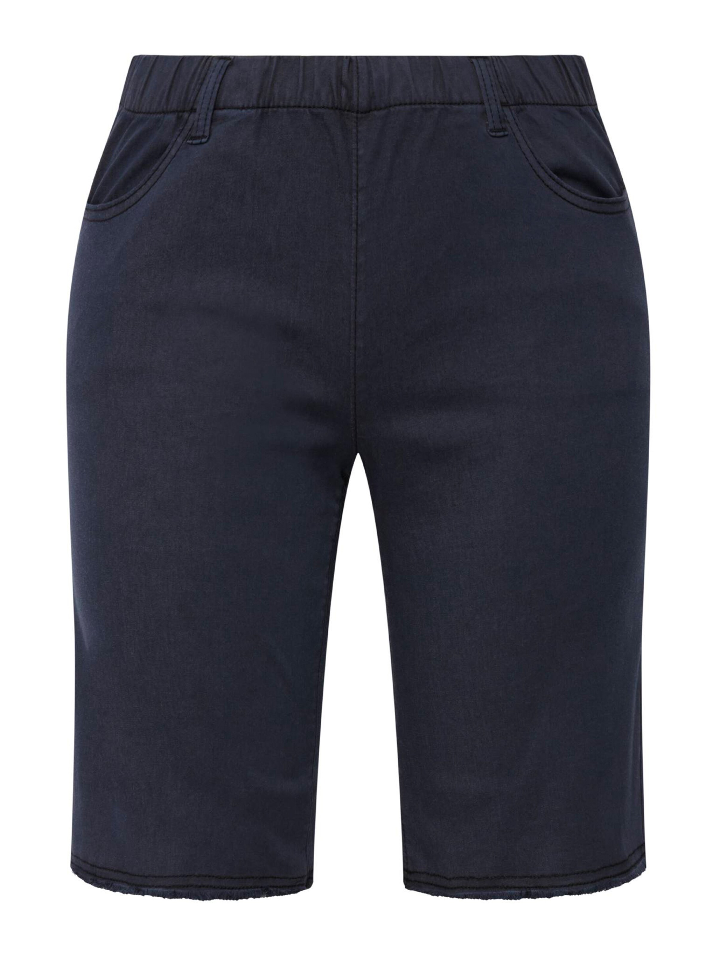 Ulla Popken Broek in Blauw: voorkant