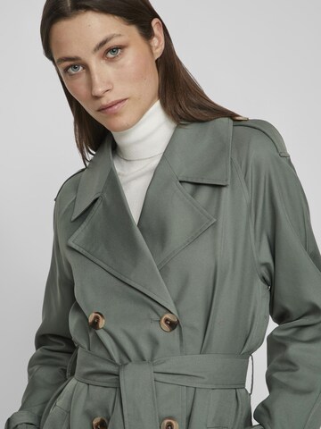 VILA Between-Seasons Coat in Green