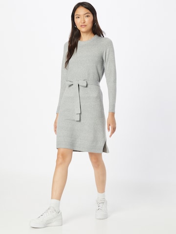 PIECES Knitted dress 'Cava' in Grey