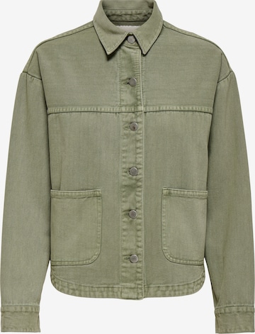 JDY Prehodna jakna 'JDYNOMA' | zelena barva: sprednja stran