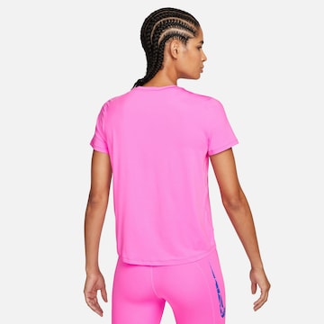 T-shirt fonctionnel 'ONE SWSH HBR' NIKE en rose