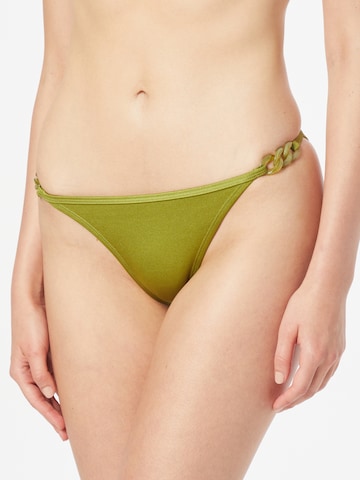 Pantaloncini per bikini 'Palm' di Hunkemöller in verde: frontale