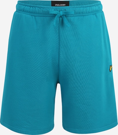 Pantaloni Lyle & Scott Big&Tall di colore blu / giallo oro / nero, Visualizzazione prodotti