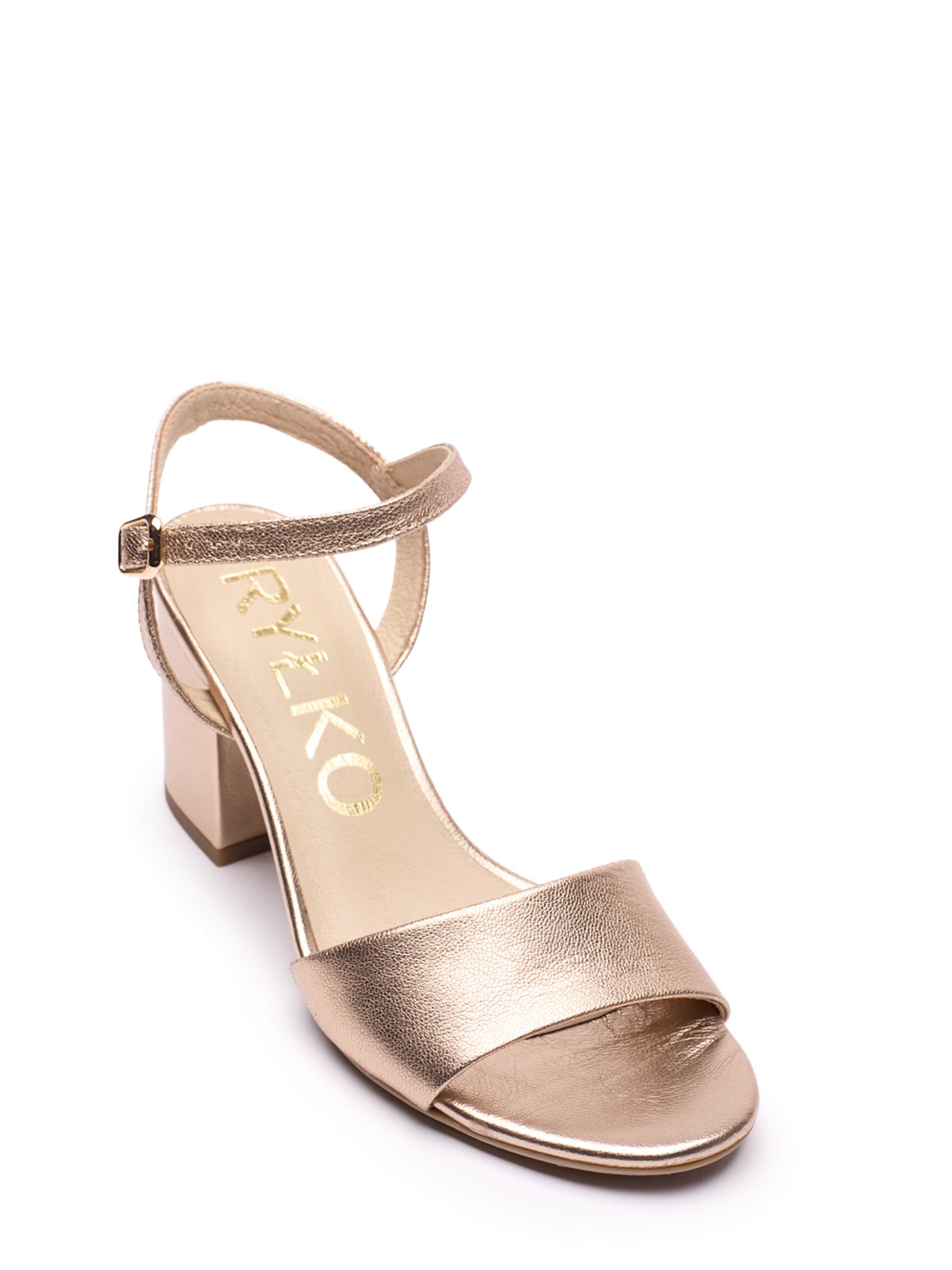 RYŁKO Sandale in Gold