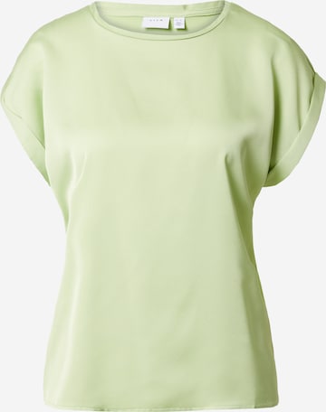 VILA Shirt 'ELLETTE' in Groen: voorkant