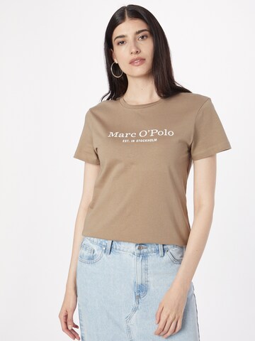 Marc O'Polo T-Shirt in Braun: predná strana