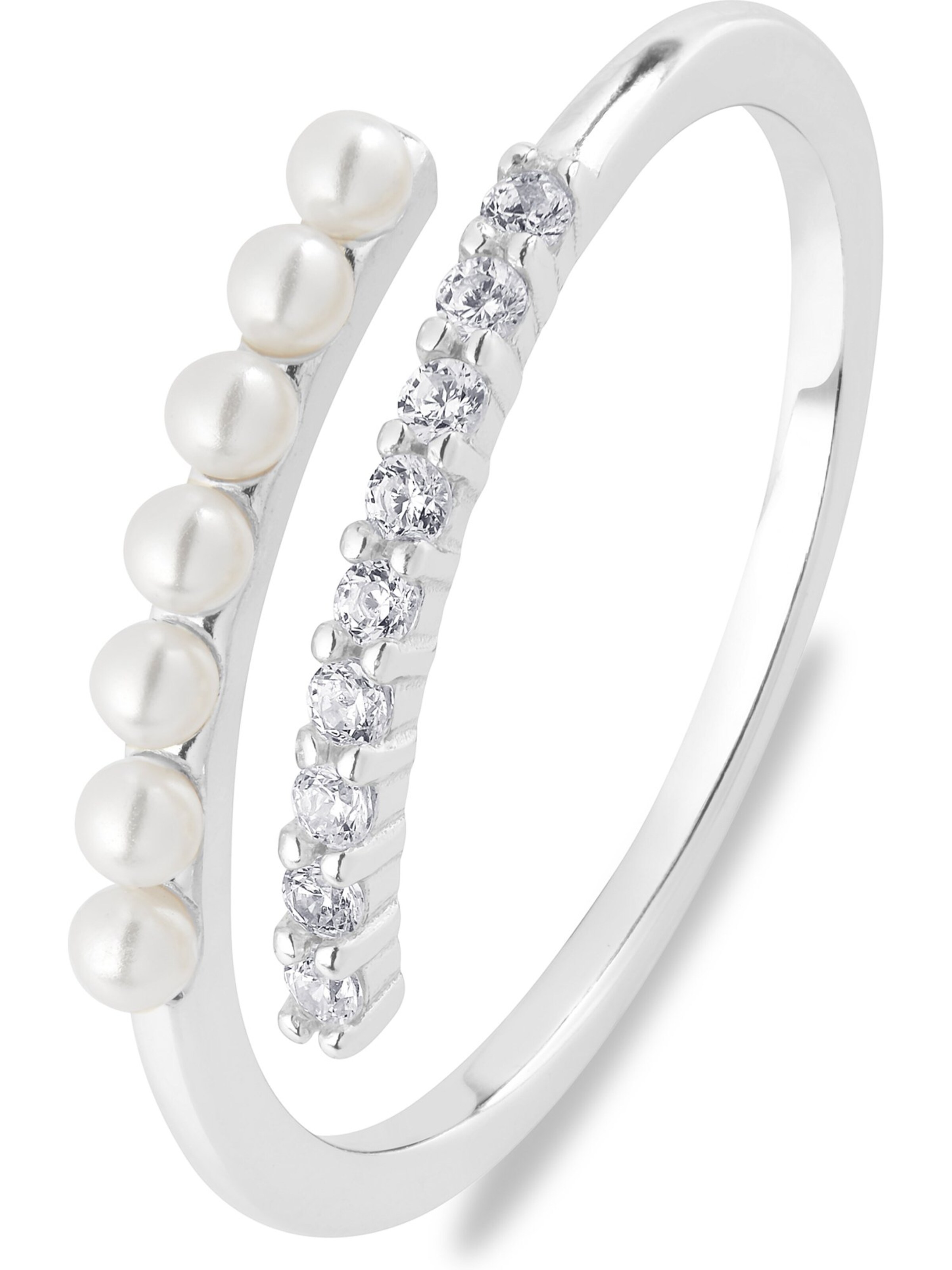 CHRIST Ring in Silber: Vorderseite