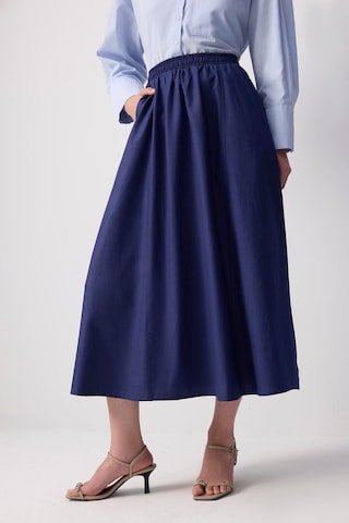 Touche Prive Skirt in Blue: front