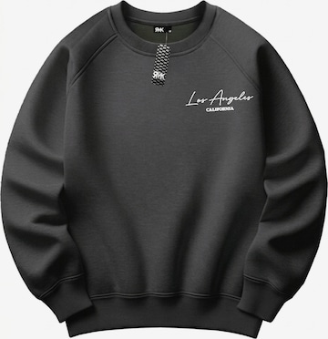 RMK Sweatshirt 'LA Los Angeles' in Grey: front