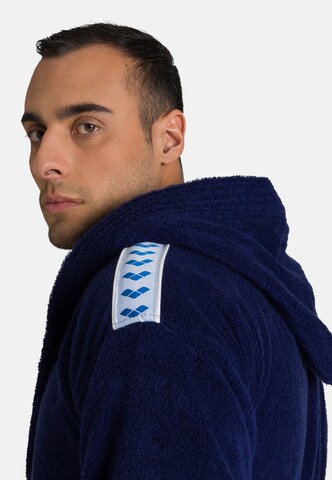 ARENA Short Bathrobe 'CORE SOFT ROBE' in Blue