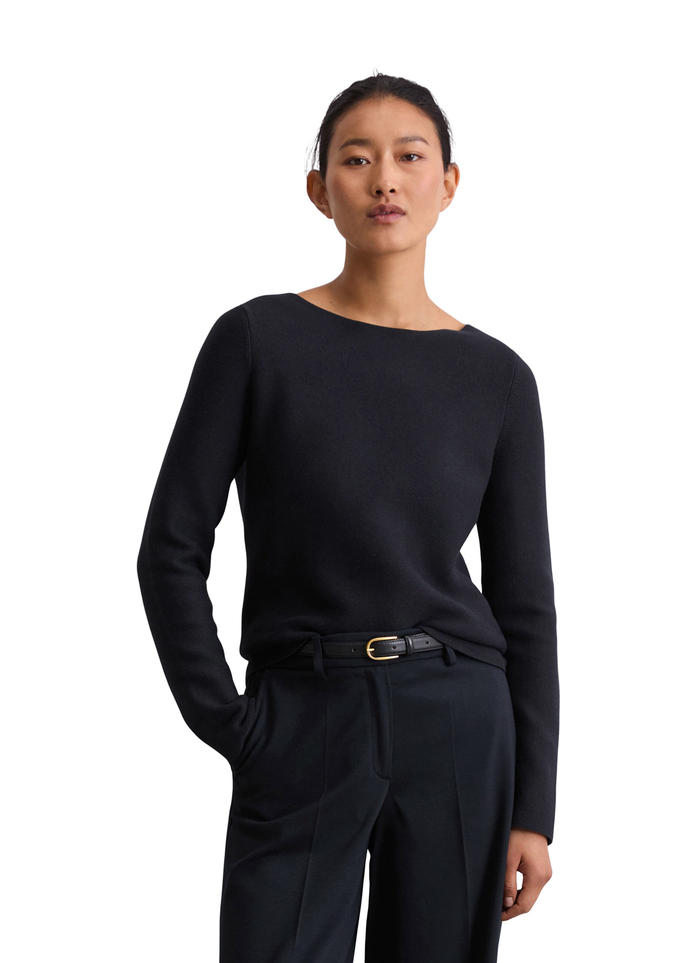 Marc O'Polo Pullover in Blau: Vorderseite