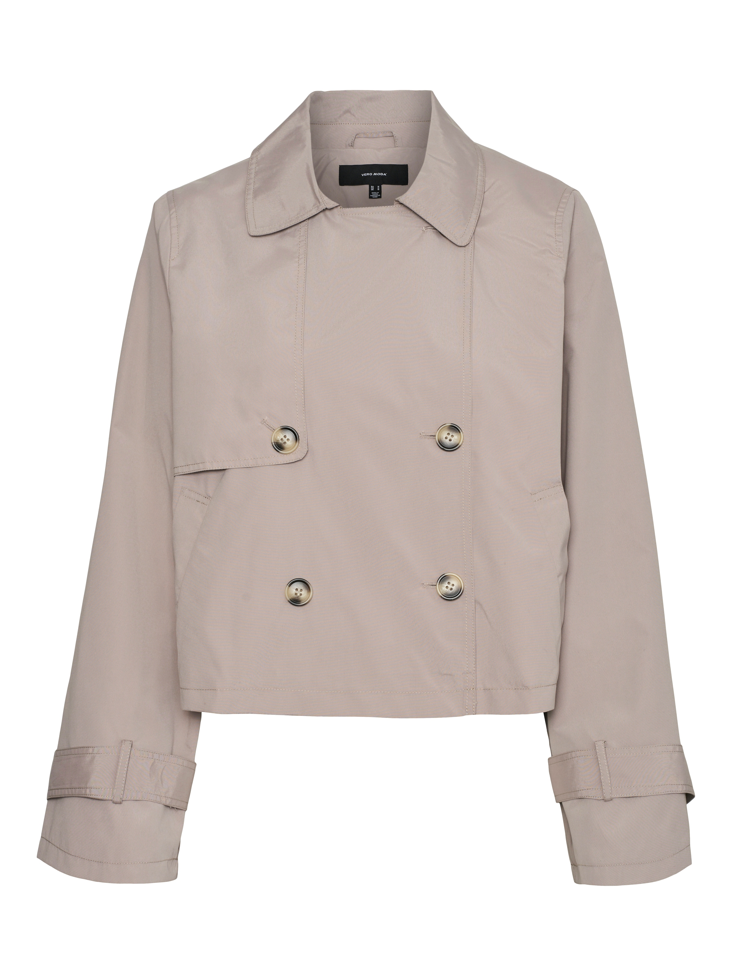 VERO MODA Between-Season Jacket in Grey: front