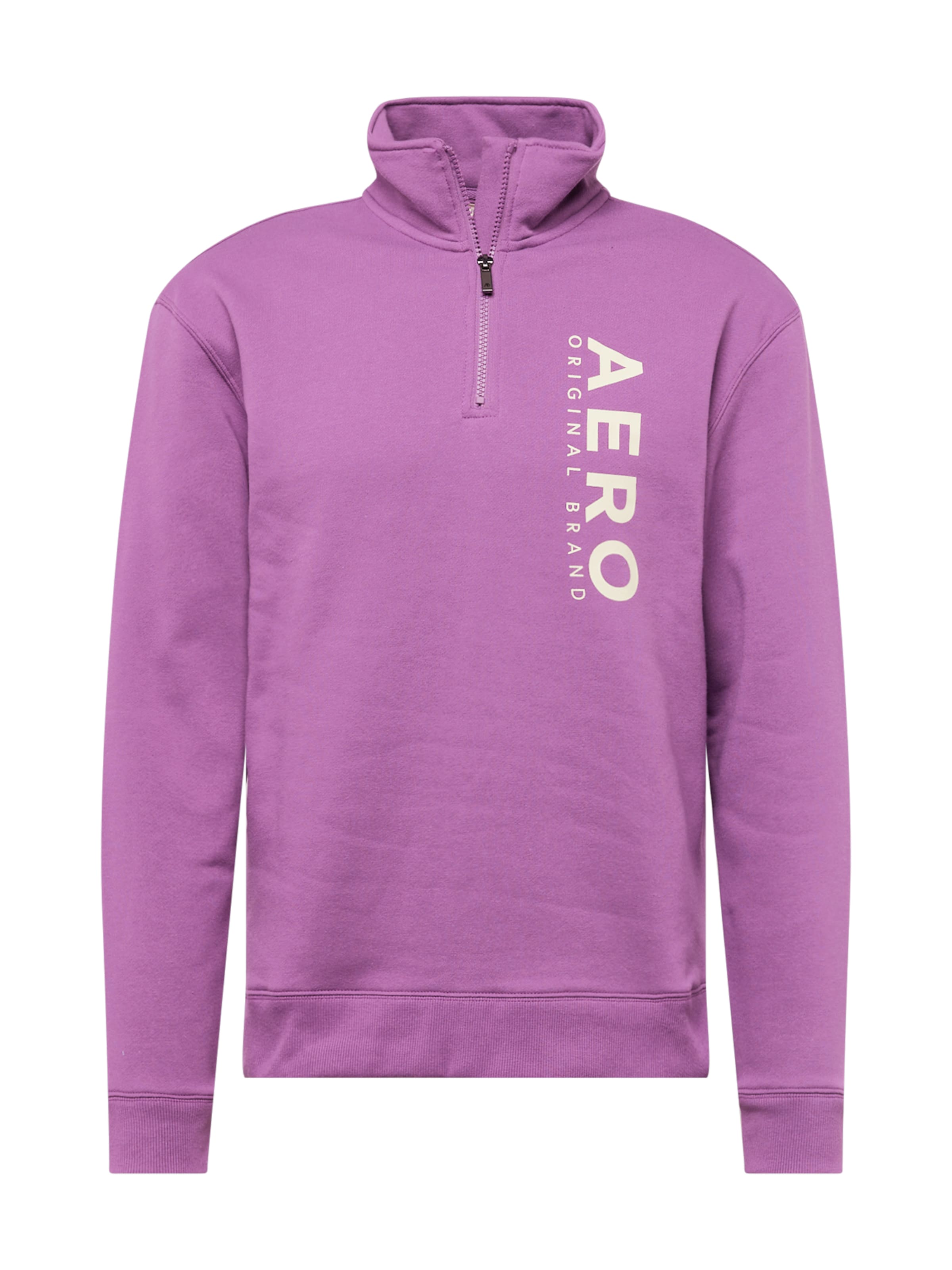 AÉROPOSTALE Sweatshirt in Purple: front
