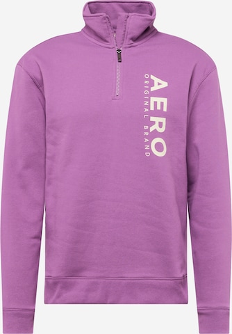 AÉROPOSTALE - Sweatshirt em roxo: frente