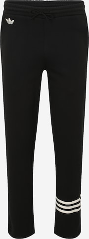 ADIDAS ORIGINALS Normalny krój Spodnie 'Adicolor Neuclassics' w kolorze czarny: przód