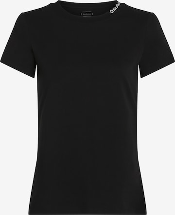 T-shirt Calvin Klein Jeans en noir : devant