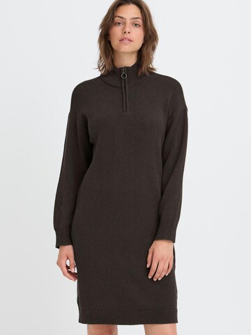 Oxmo Strickkleid ' OXFSANVA ' in Braun