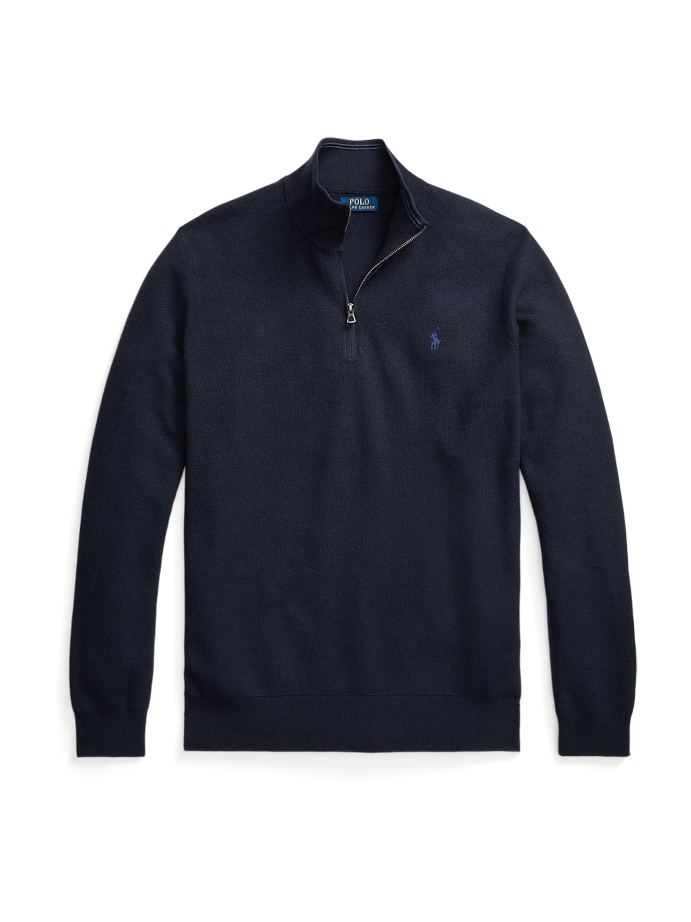 Polo Ralph Lauren Big & Tall Sweater in Blue: front
