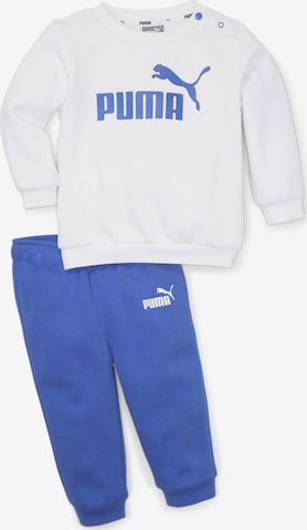 PUMA Joggingpak in Blauw: voorkant