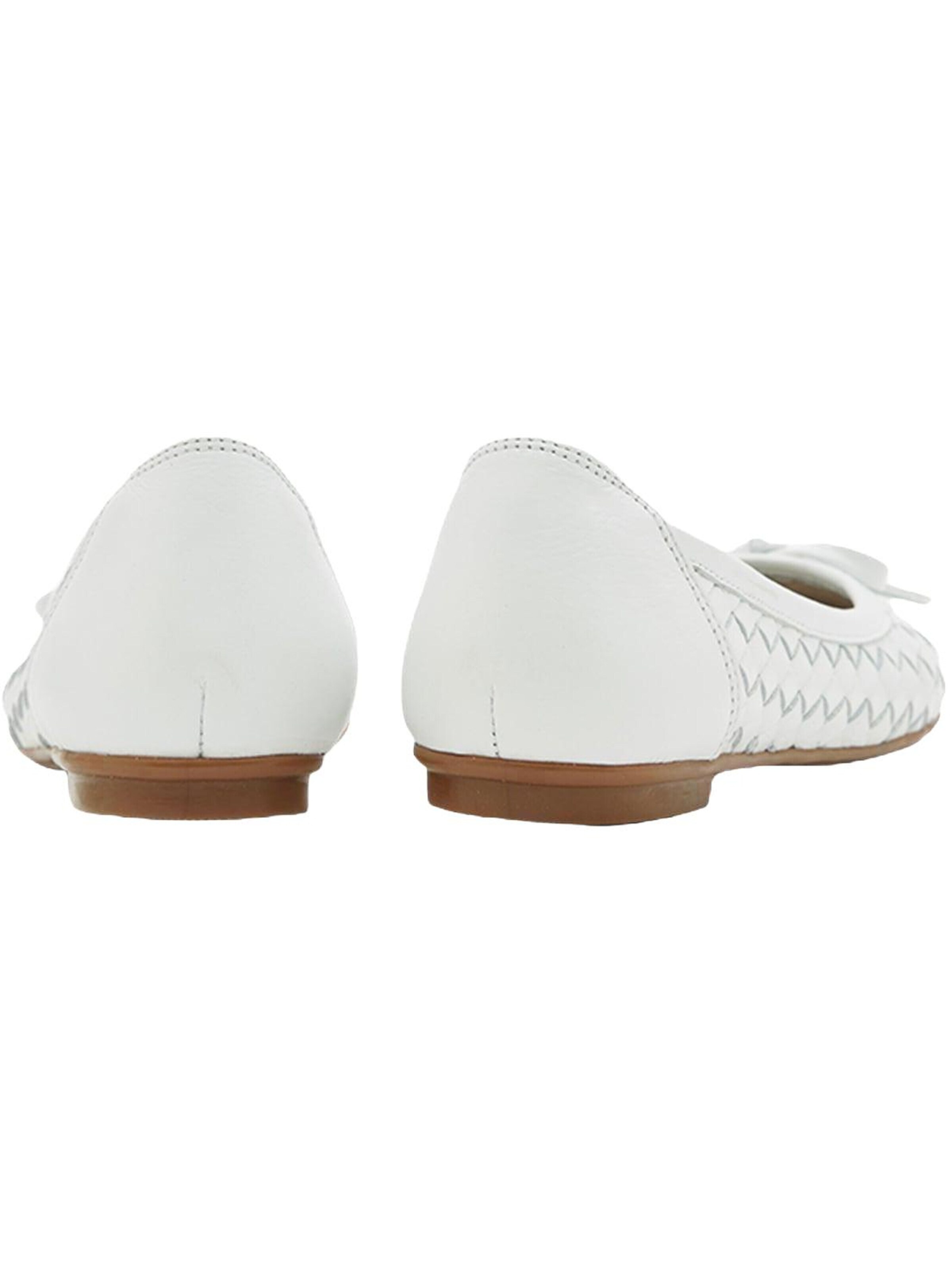 Desa Ballet Flats 'Ballerinas' in White